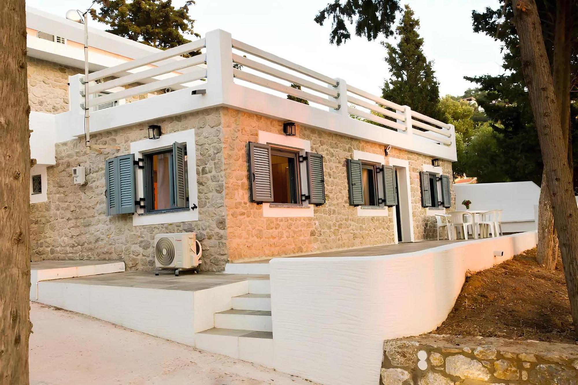Marialenas House - Stone House At Myrties Beach Kalymnos Exterior foto